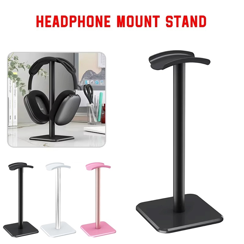 Gaming Accessories For Setup - Penyangga Headphone Multifungsi Universal Plastik Portabel