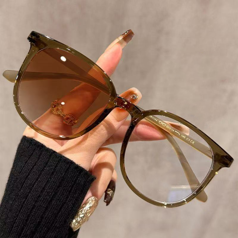 Gaming Glasses Tinted - Kacamata Anti Cahaya Biru Fotochromic, Kacamata