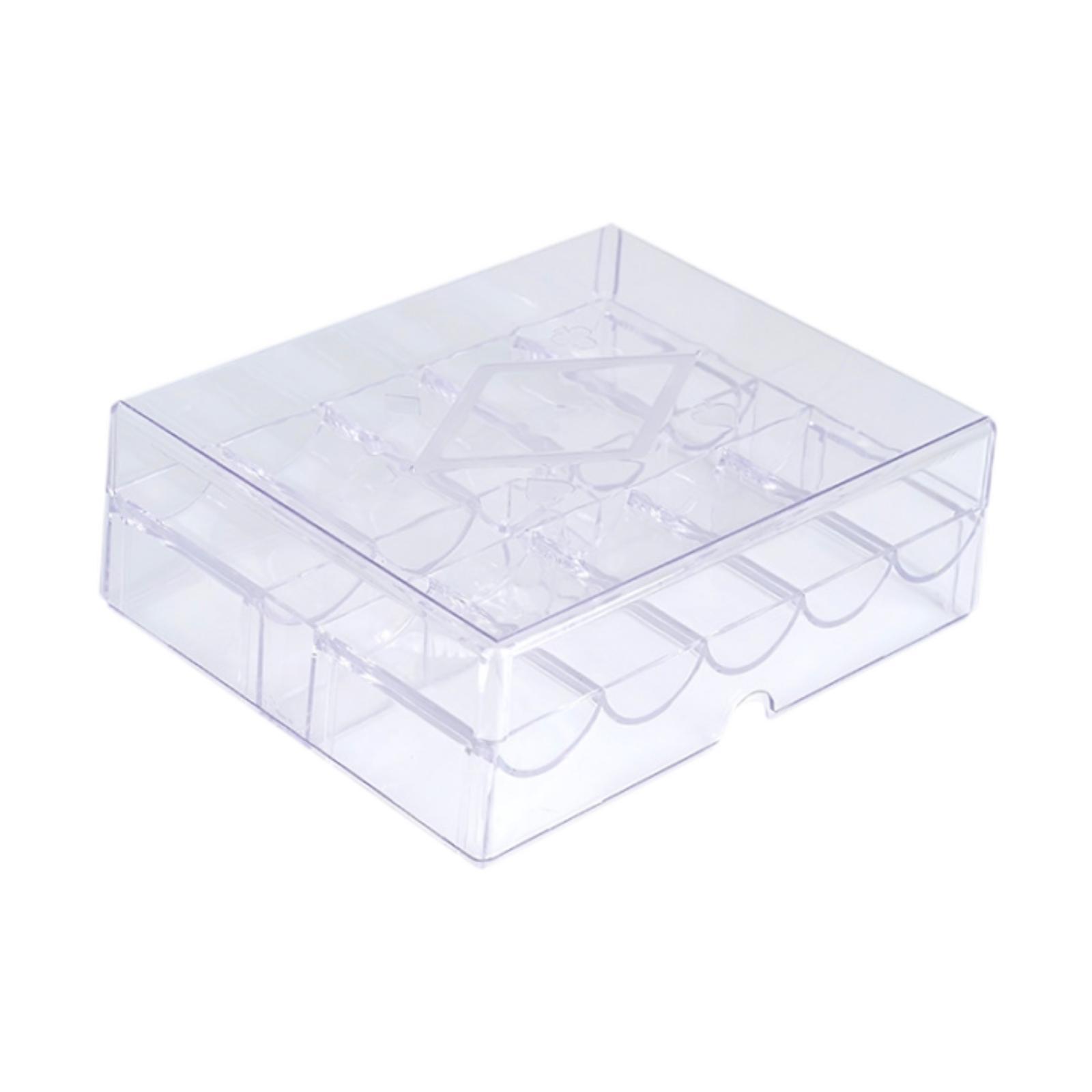 Gaming Accessories Organizer - Kotak Chip Akrilik Transparan, Organizer Ringan,