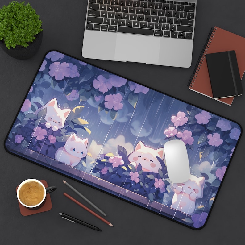 Gaming Accessories Officeworks - Alas Mouse besar kucing lucu di