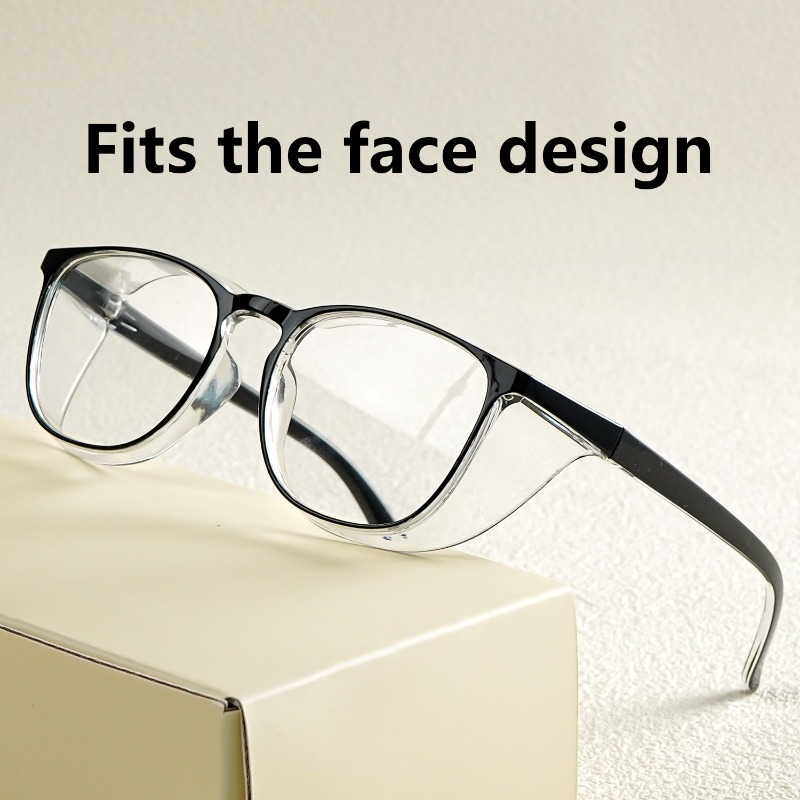 Gaming Glasses Tinted - Kacamata Pengaman Anti Serbuk Sari Persegi