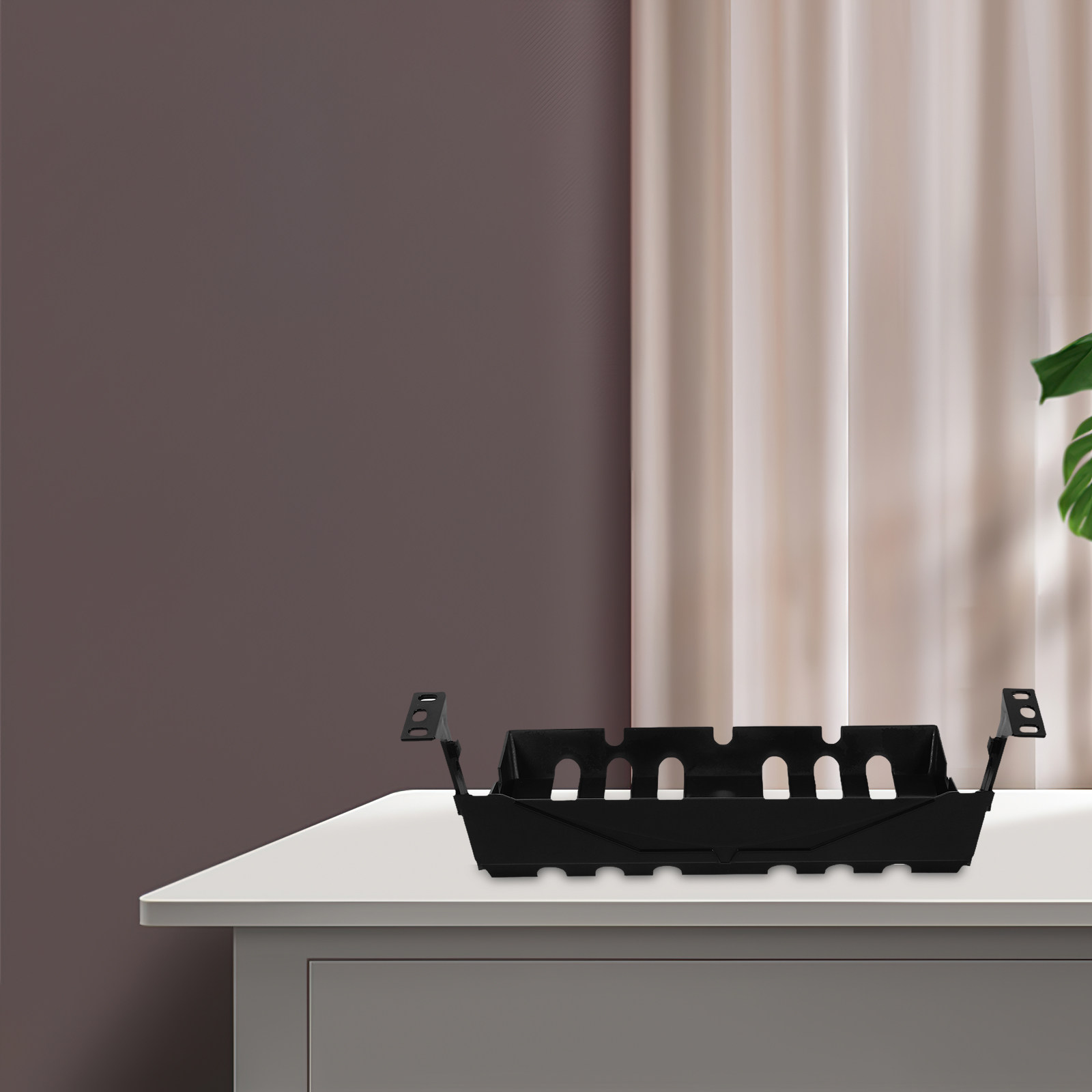 Gaming Accessories Organizer - 1Set Aksesoris Meja Gaming: Penyangga Headphone,