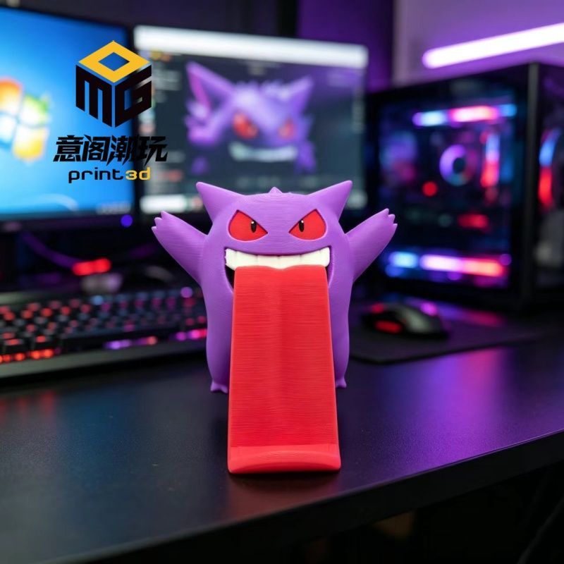 Gaming Accessories As Gifts - Stand Ponsel Kreatif Pokemon Gengar, Figur