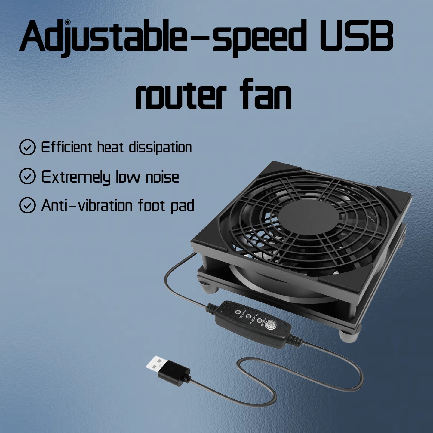 Fan Hub Rgb Controller - Kipas 3 Kecepatan yang Dapat Disesuaikan