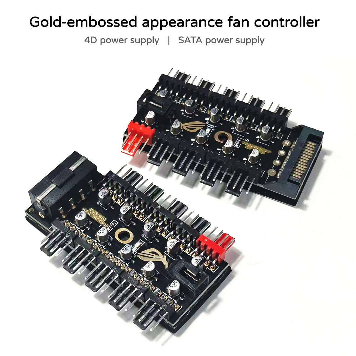 Fan Hub Rgb Controller - Hub Pengontrol Kipas PWM 10 Port