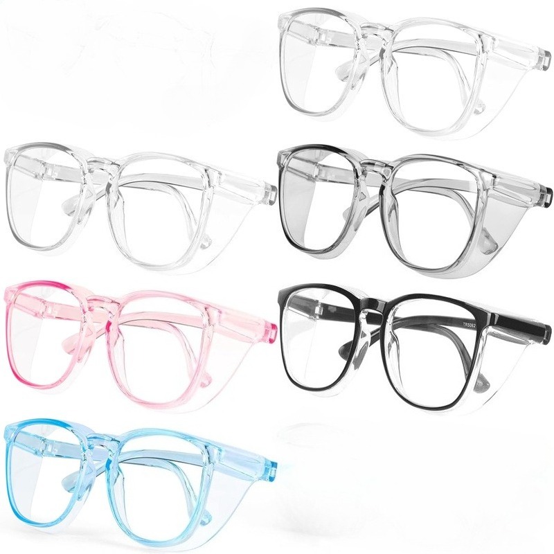 Gaming Glasses Tinted - 1/6 Buah Kacamata Pengaman Wanita, Anti-kabut,