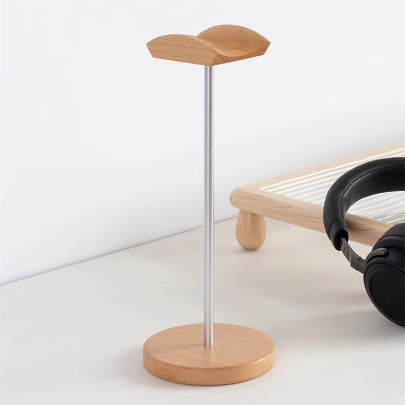 Penyangga Headphone Kayu Walnu - Gaming Accessories For Setup ulasan dan harga