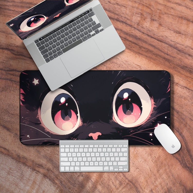 Alas Mouse Anime kucing lucu 9 - Gaming Accessories Officeworks ulasan dan harga