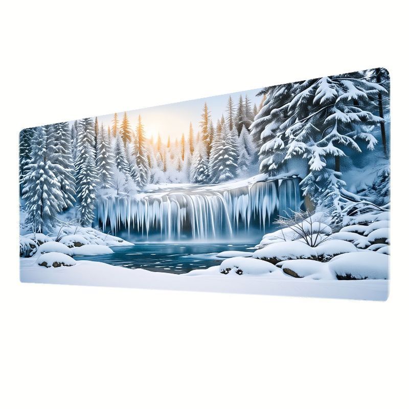 Alas Mouse Besar Winter Snowsc - Gaming Accessories Officeworks ulasan dan harga