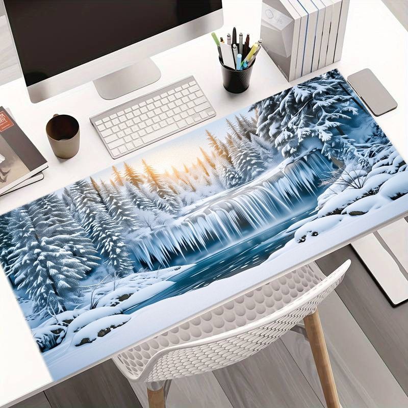Alas Mouse Besar Winter Snowsc - Gaming Accessories Officeworks ulasan dan harga