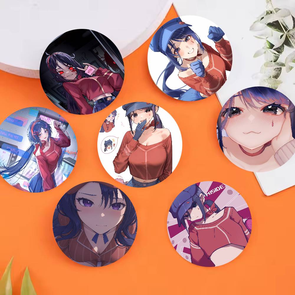Lencana Logam Kawaii Pretty Ho - Gaming Accessories Kawaii ulasan dan harga