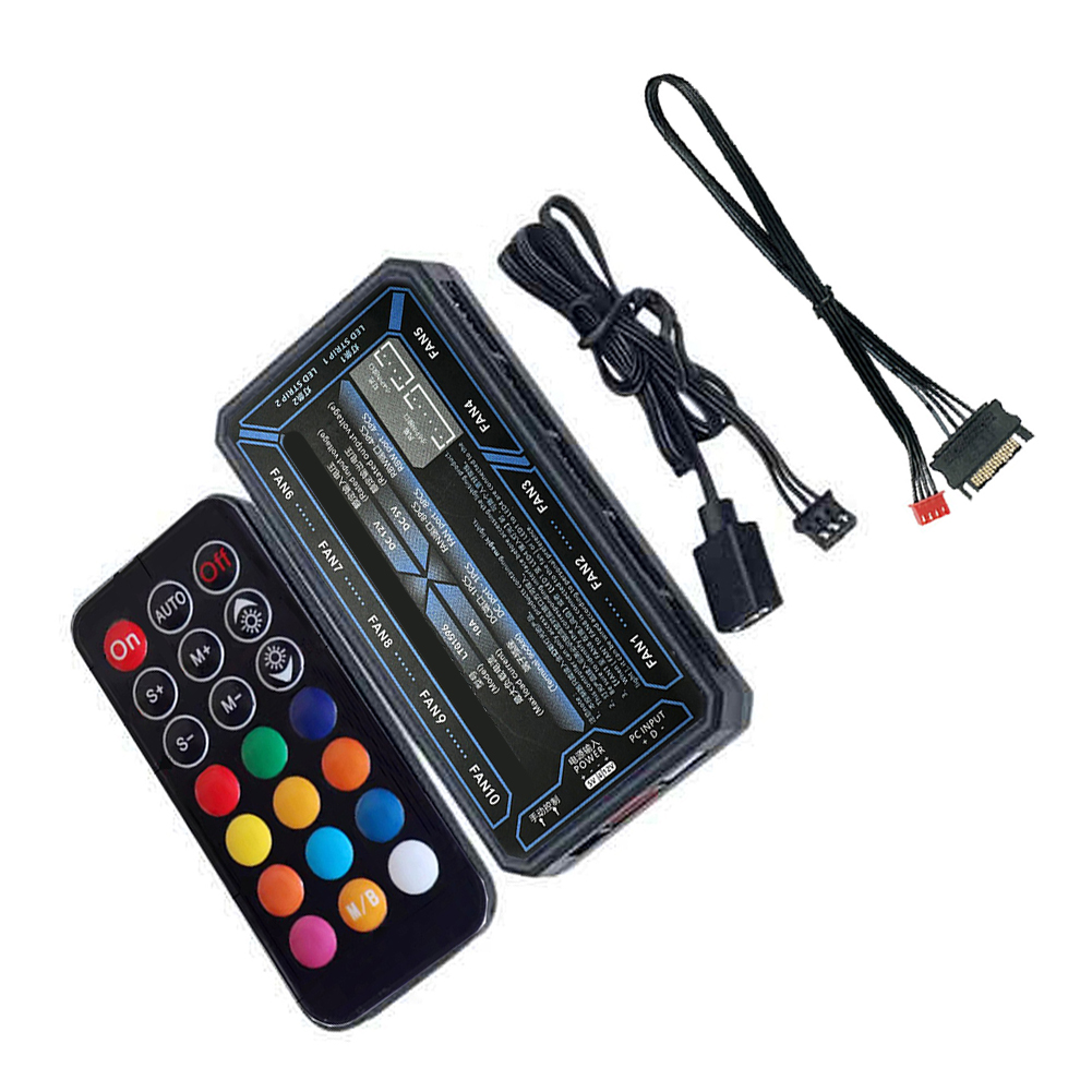 1 Buah Hub RGB Kipas Casing Ko - Fan Hub Rgb Controller ulasan dan harga