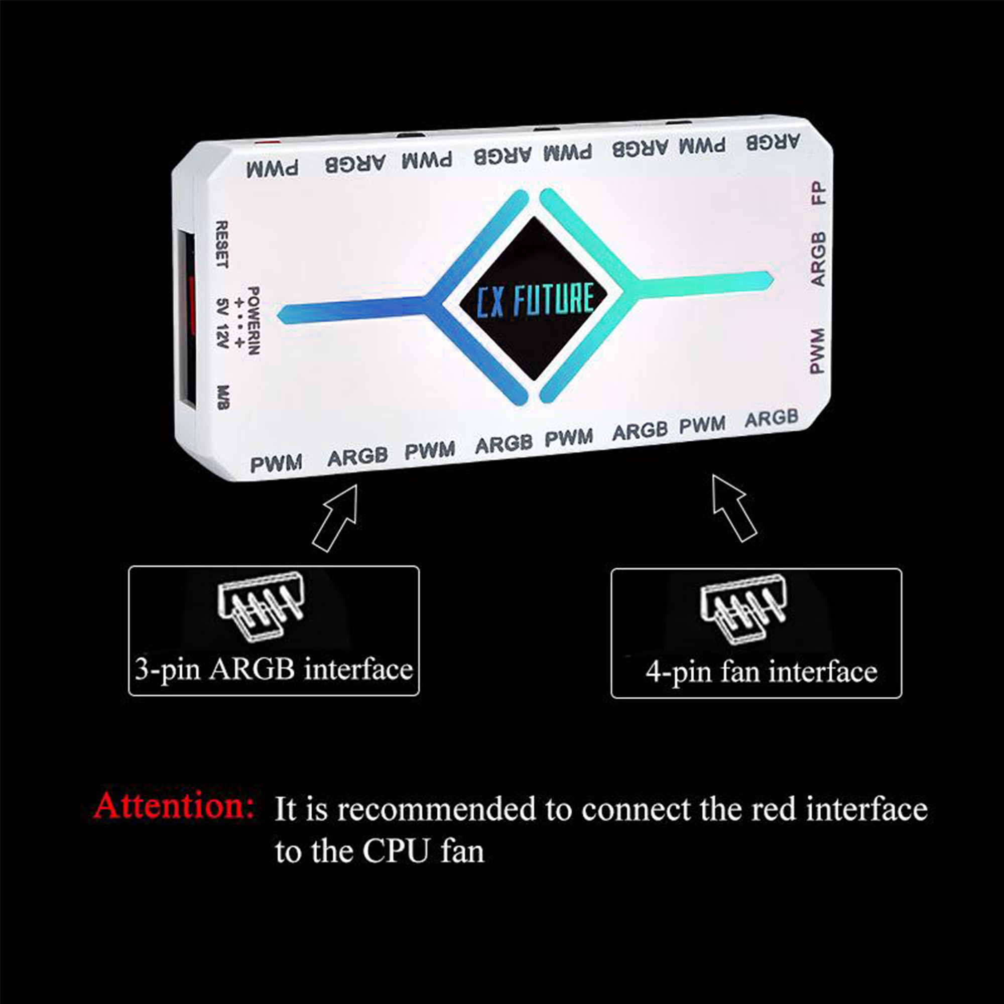 Pengontrol Kipas Casing PC ARG - Fan Hub Rgb Controller ulasan dan harga