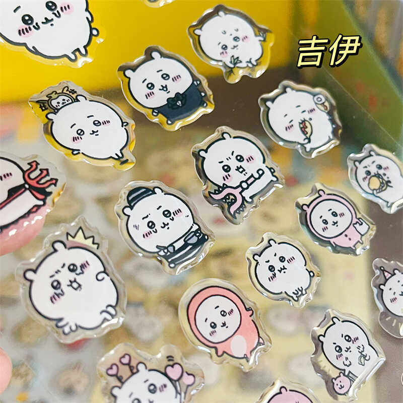 Stiker Chiikawass Hachiware Us - Gaming Accessories Anime ulasan dan harga
