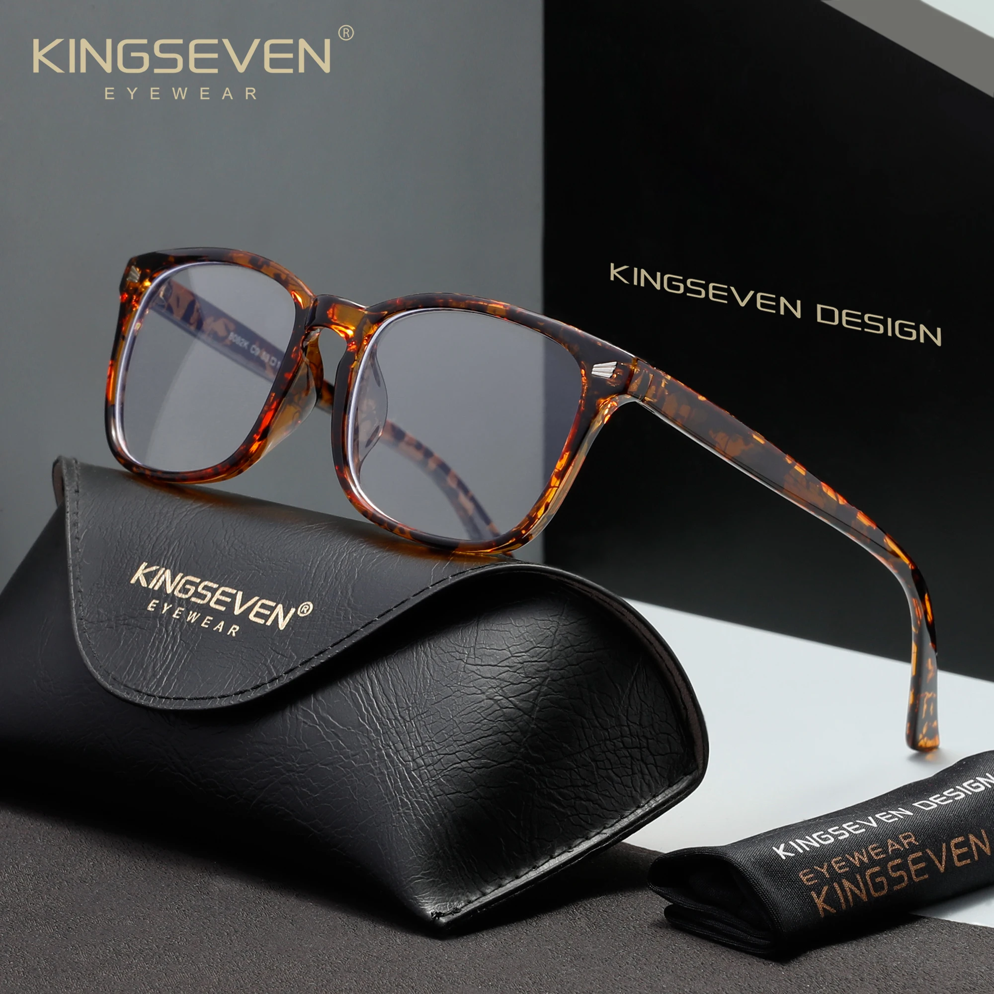 KINGSEVEN Kacamata Anti Sinar  - Gaming Glasses Tinted ulasan dan harga
